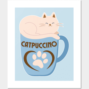 Catpuccino Posters and Art